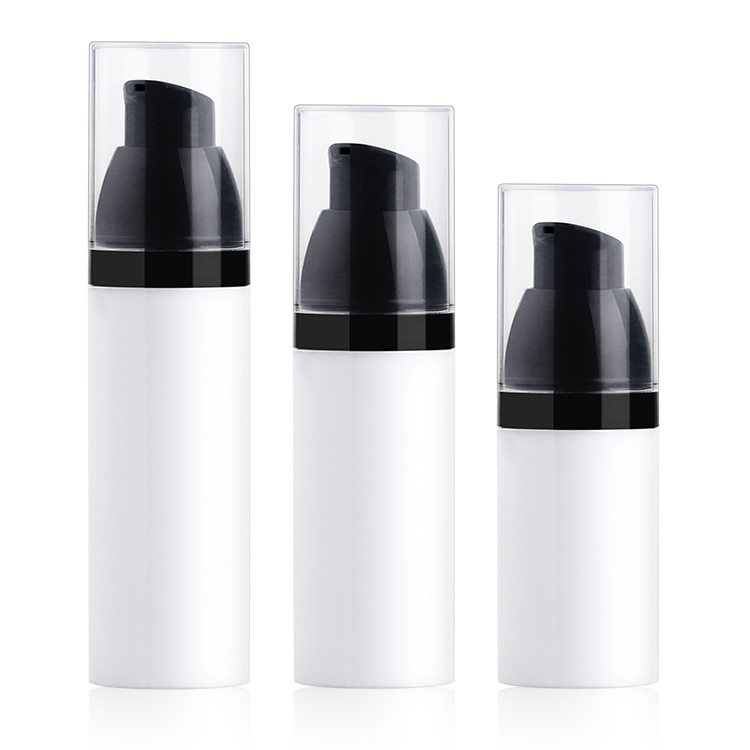 15ml 30ml 50ml pp cosmetic airless lotion bottle